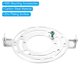 thumbnail image 4 of Uxcell 135mm (5.31") Universal Light Fixture Mounting Bracket Kit, 2set Light Crossbar Plate for Close To Ceiling Light, 4 of 7