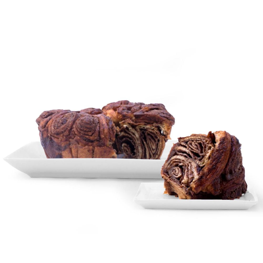 Green's Bakery Chocolate and Cinnamon Round Babka Cakes, 2 Pack 24 oz.