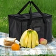 thumbnail image 3 of Large Reusable Bag with Zipper Thickened Food Delivery Bag Bag for, 3 of 6