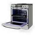 thumbnail image 5 of Midea 30-In Slide-In Gas Range with Wi-Fi Connectivity and True Convection, Stainless Steel, 5 of 12