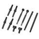 thumbnail image 4 of RC CVD Drive Shaft Durable Strong RC Front Rear Drive Shaft for 1:24 FCX24 Climbing Car ANGGREK Otros, 4 of 8
