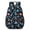 Black Cartoon Dinosaurs Eggs Pattern, variant on Black Cartoon Dinosaurs Eggs Pattern 17" Waterproof Oxford School Backpacks for Teens, S-Shape Padded Straps, for School, Travel, Hiking, Camping