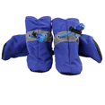 thumbnail image 1 of Protección para las patas del perro, zapatos antideslizantes de invierno para perros, con tira reflectante, adecuados para perros pequeños, medianos y grandes. Conjunto azul de 4 piezas. oso de fresa Electrónica, 1 of 5