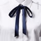 thumbnail image 4 of Corbata de mano para uniforme JK, lazo, accesorios de la academia, lazo para atar, vino tinto y negro, 4 of 5