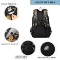 thumbnail image 4 of FORMRS Unisex School Backpack 17" Student Travel Bag with Laptop Compartment, Halloween Dancing, 4 of 7