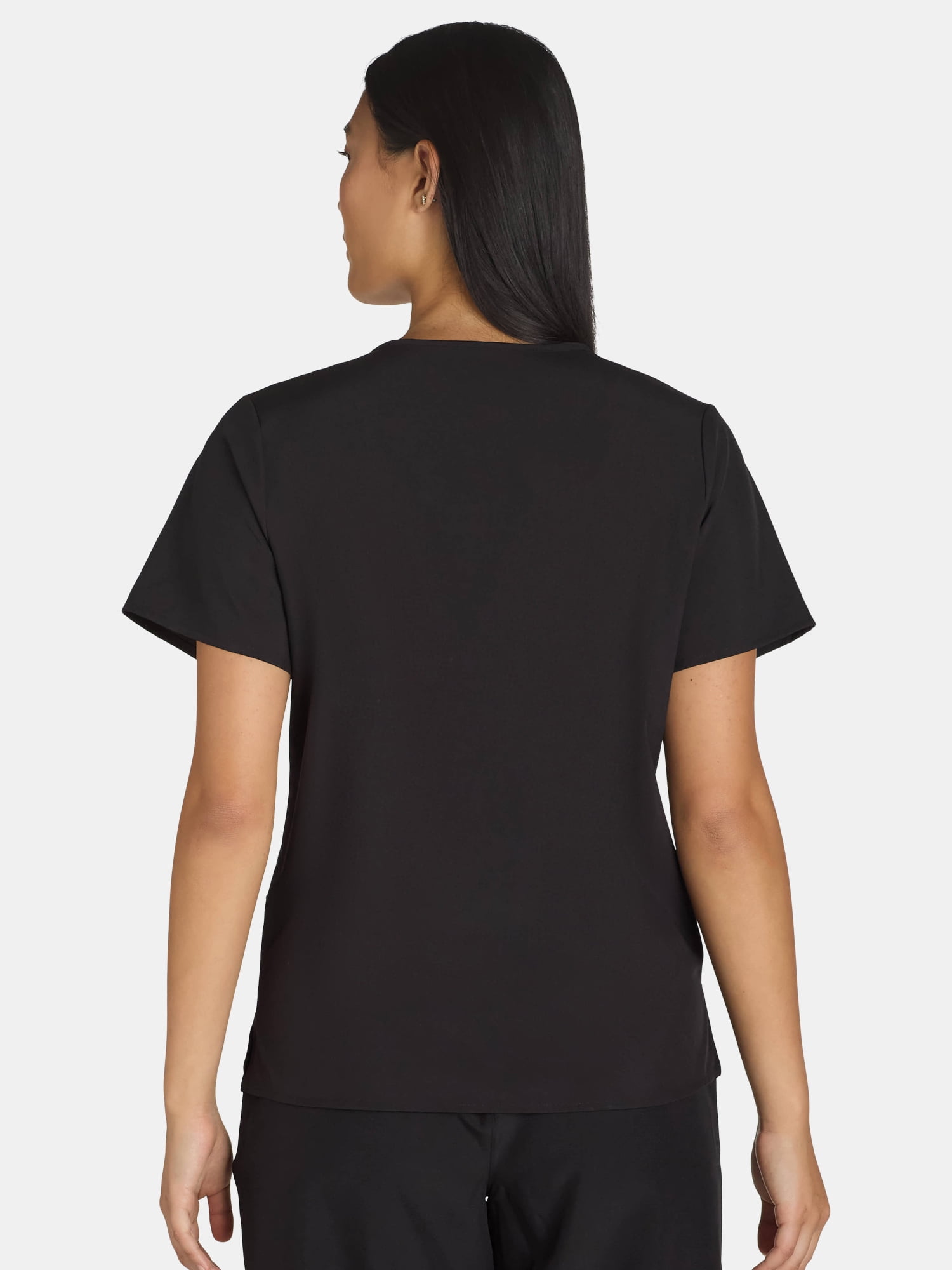 Generic Women's Scrub Wrap Top Sizes XS-XXXL