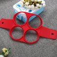 thumbnail image 3 of Cake Silicone 4 Hole DIY Pancake Maker Bake Mold Mini Egg Tools (Redondo) Hugtrwg Para estrenar, 3 of 5