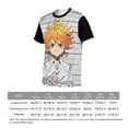 thumbnail image 3 of The Promised Neverland T-Shirts for Men, Casual Crew Neck Tee Shirts, Unisex Short Sleeve Tops, S-3XL, 3 of 8
