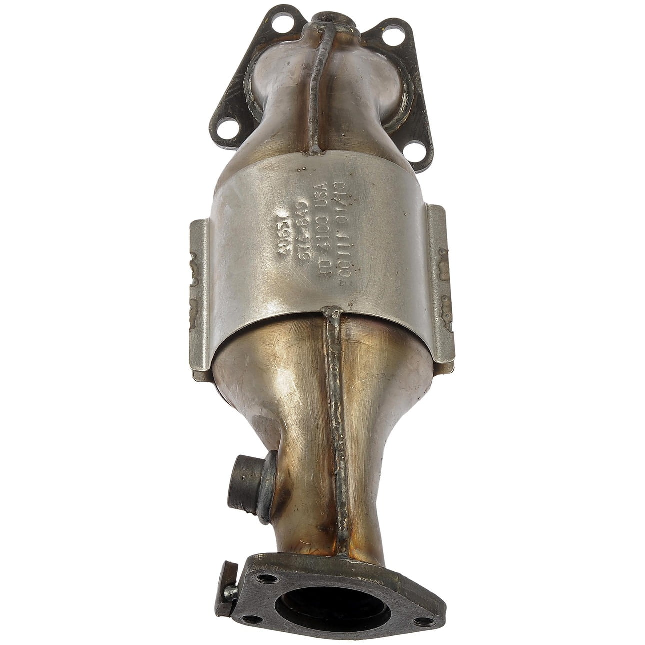 Dorman 672-8491 Rear Catalytic Converter with Integrated Exhaust Manifold for Specific Acura / Honda Models, Natural