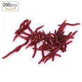 thumbnail image 3 of Appât de Pêche, Appât Mou, Caoutchouc Rouge Durable Respectueux de l'Environnement 4cm pour la Pêche, 3 of 8