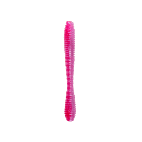6th Sense Bounce Worm Soft Plastic Bass Fishing Lure, Finesse Worm for Wacky Rig, Neko Rig, Drop Shot, Texas Rig