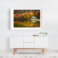 thumbnail image 2 of Echo Lake 02 - New Hampshire Photography White Framed Wall Art Print 12 x 18 inches, 2 of 3