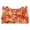 Pumpkin Red Maple Leaf, variant on COEQINE Tissue Box Cover PU Leather Rectangle Tissue Case Holder Facial Tissue Dispenser for Bathroom Bedroom Kitchen Office Car Modern Decorative, Brown Leopard Print