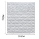 thumbnail image 2 of Paneles decorativos de pared para interiores con diseño 3D, espuma autoadhesiva para un efecto de ladrillo realista, materiales ecológicos, impermeables y multiusos, 10 piezas para una seguridad, 2 of 7