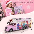 thumbnail image 6 of SaveJoy Remote Control Cars, 1:18 RC Car Recreational Vehicle, Toys Campervan RC Motorhome for Kids Boys Girls, with Playset, Pink, 6 of 7