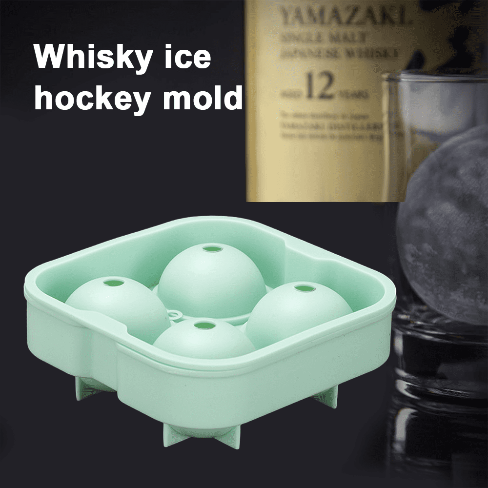 Big Size 6 cm Ice Hockey Module Whiskey Ball Mold Bar Accessories