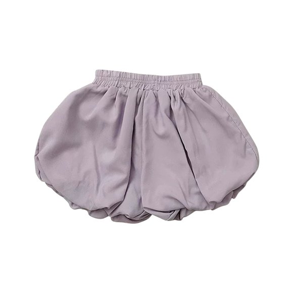 HIPYLO Shorts de Pêche Vêtements Fillette 4t Vêtements Preppy Vêtements Chauds pour Enfants Jeans Vintage Fille Taille 8 Vêtements Fille Jeunesse Shorts de Vélo avec Poches, Violet 12-18 Mois