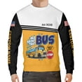 thumbnail image 5 of Personalized School Bus Driver Shirt - Custom Yellow Bus Driver 3D Hoodie for Men and Women (T-shirt, 4XL), 5 of 7