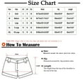 thumbnail image 3 of Xihbxyly Qonioi Shorts for Women, Jean Shorts Womens Cargo Shorts High Waisted Shorts Women Three-dimensional Pocket Elastic Waist Denim Overalls Summer Shorts Workout Shorts Pants Return Pallets #5, 3 of 7