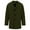 Army Green, variant on DeHolifer Coat for Men Casual Solid Color Button Long Sleeve Stand Up Collar Long Outwear Trench Coat Black XL
