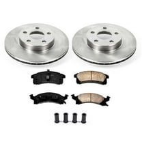 Ultimate Brakes Front Semi-Metallic Brake Pad and Rotor Kit with Hardware WM80454