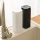 thumbnail image 5 of Dispensador de bomba Injueey para Lavabo de baño botella vacía Gel de fluido Plástico Reutilizable Negro blanco, 5 of 6