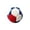 D, variant on Outdoor Sports Game Toy Patchwork Kick Sack Ball for Hand Eye Coordination Exercise and Group Activities Play