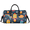 Black, variant on Rocket Travel Duffle Bag for Men Women, Outer Space Gym Sport Bag Lightweight Waterproof Weekend Overnight Carry On Tote