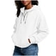 thumbnail image 4 of Ounisa Womens Hoodies Casual Long Sleeve Drawstring Waffle Pullover Tops Loose Hooded Sweatshirt with Pocket, 4 of 8