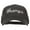Black, variant on Gramps Embroidered Solid Cotton Pro Style Cap - Black OSFM