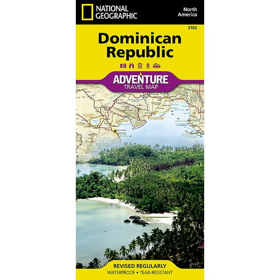 Adventure map: dominican republic - folded map: 9781566952347