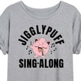 thumbnail image 3 of Pokémon -Jiggypuff Sing-Along - Juniors Ideal Flowy Muscle T-Shirt, 3 of 5