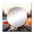 thumbnail image 2 of Designart "The Royale Casino I" Casino & Games Square Mirror For Wall Decor - Large Red Square Mirror Printed Wall Decor - Modern Square Living Room Mirror, 2 of 5