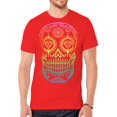 thumbnail image 1 of Camiseta de cráneo de diamante de manga corta para hombre - rojo - 4x-grande Gravity Trading Camiseta de manga corta, 1 of 1