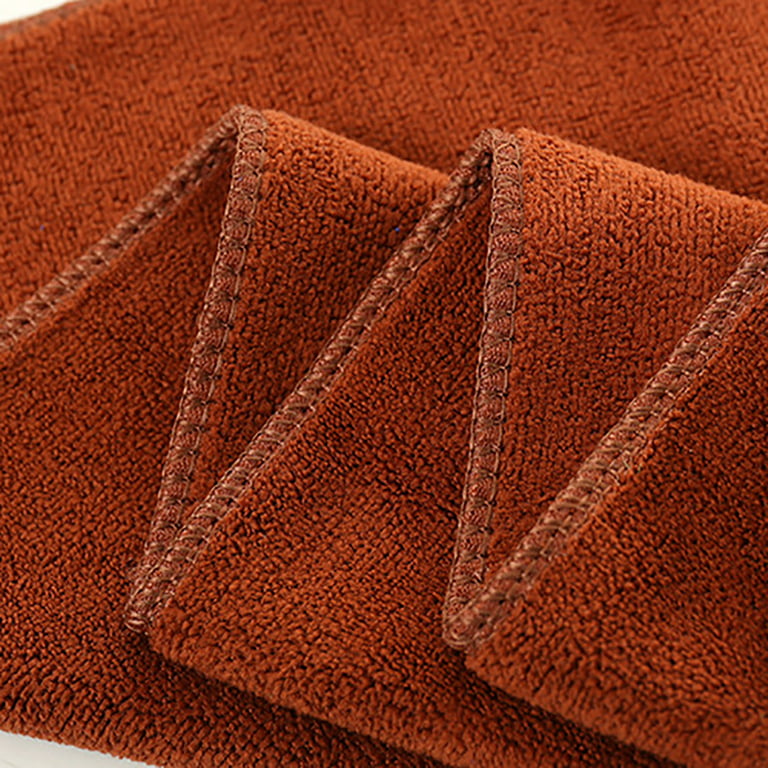 EQWLJWE Bath Towels - Superfine Fiber Soft - Extra-Absorbent - 100% Cotton  - 13.8 x 29.5 - Towels for Bathroom - Small Bath Towel