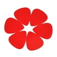 thumbnail image 2 of Exotic Plectrums - Celluloid Red Guitar Or Bass Pick - 0.46 mm Light Gauge - 351 Shape - 100 Pack, 2 of 3