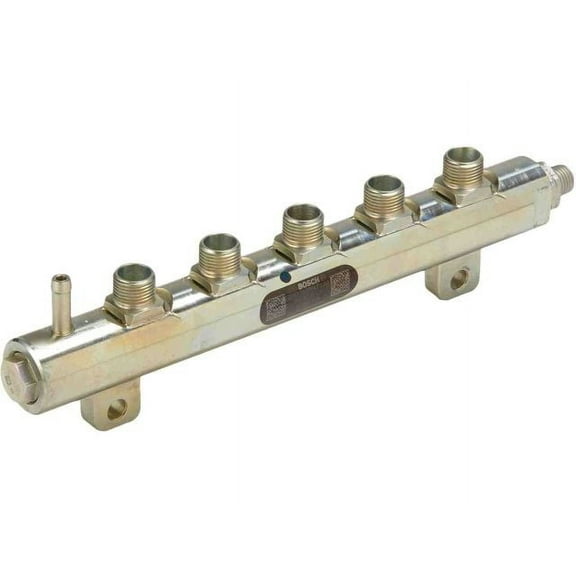 Left Fuel Injector Rail - Compatible with 2007 - 2010 Chevy Silverado 3500 HD 6.6L V8 LMM VIN 6 2008 2009