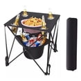 thumbnail image 1 of Mesa Camping Y Playa Portátil Plegable Con Funda Y Hielera, 1 of 3