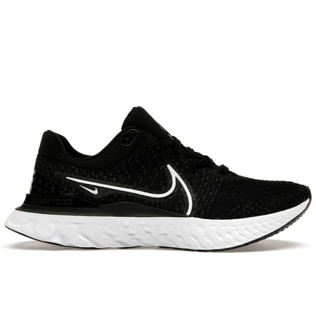 Nike Men's React Infinity Run Flyknit 3 Black White Running Shoes, from StockX