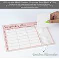 thumbnail image 2 of Inkdotpot Weekly Meal Planner Notepad 7"x10 , "Our Weekly Menu" Magnetic Meal Planning Pad with Tear Off Grocery Shopping List for Fridge- Kitchen & Home - 54 Sheets -Z9, 2 of 7