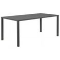 thumbnail image 3 of Pangea Home Miami 7-piece Modern Aluminum Frame Patio Dining Set in Gray, 3 of 6