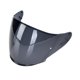 thumbnail image 4 of Visera de casco, repuestos compatibles, piezas de reparación, accesorios resistentes para casco Negro, 4 of 9