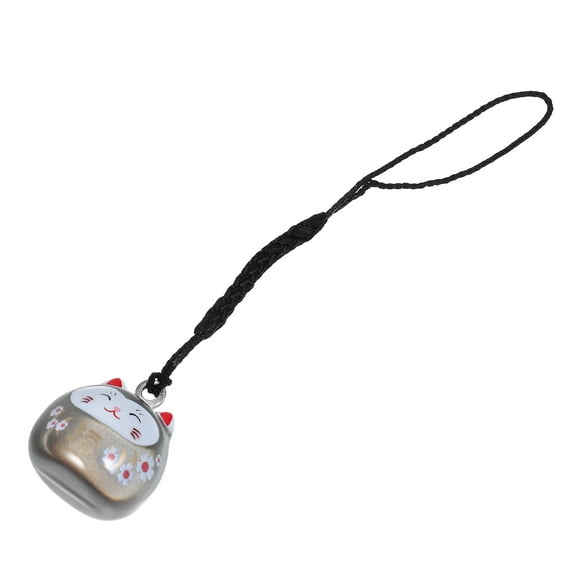 UPOUART Fortune Ornaments Cartoon Hanging Keychain Black Copper Protection For Car 1Pcs