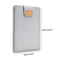 thumbnail image 2 of RYUJNDK Laptop Sleeve for 11 13 15 Inch Notebook Felt Laptop Case Storage Bag Laptop Travel Case, 2 of 12