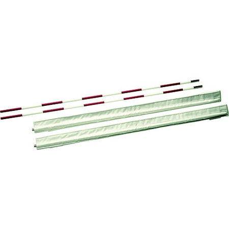 Tandem Sport Collapsible Volleyball Net Antenna, Red/White, Set of 2