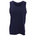 thumbnail image 1 of Anvil - Camiseta básica de tirantes  para hombres Modelo Fashion - Verano/Playa (Azul marino), 1 of 1