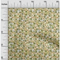 thumbnail image 2 of oneOone Cotton Cambric Pale Yellow Fabric Abstract Floral Craft Projects Decor Fabric Printed by The Yard 56 Inch Wide, 2 of 5