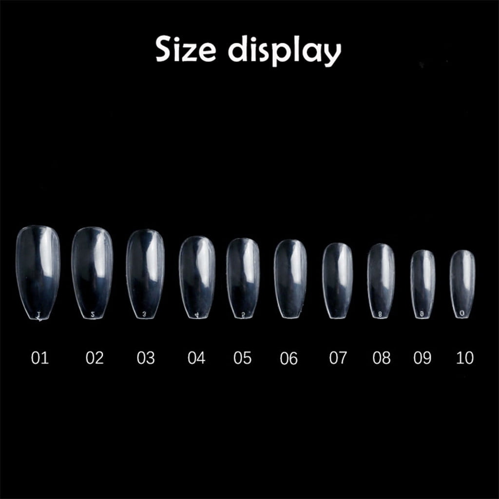Coffin Clear Nail Tips Long Heart on Nails Cre8tion Nail Tips 600 Short Coffin Tips Acrylic Hand Practice Nail Tips Nail Acrylic Practice Hand Nail Tips Short French Nail Tips Half Cover