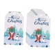 thumbnail image 5 of 100 etiquetas de regalo, etiquetas de papel, etiquetas artesanales con agujeros, etiquetas de embalaje, etiquetas navideñas para fiestas, personaliza Estilo B, 5 of 8