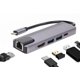 thumbnail image 1 of Hub USB C LINKON Negro 4K HDMI Ethernet 1000 Mbps y Carga Rápida 87W 5 en 1, 1 of 7